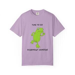 Comfort Colors Fun Frog Graphic Unisex T-shirt